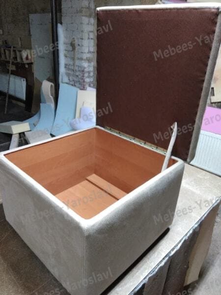 Мебис-Ярославль, наши работы пуфик-3